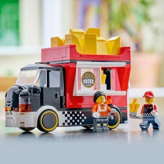 Camion de nourriture LEGO 60488 City avec cuisine et minifigurines