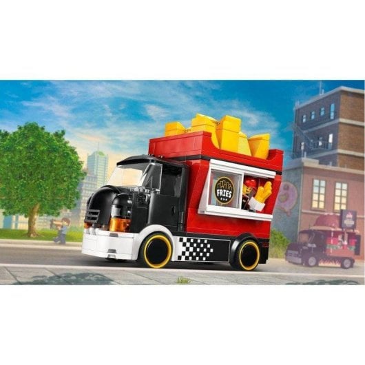 Camion de nourriture LEGO 60488 City avec cuisine et minifigurines