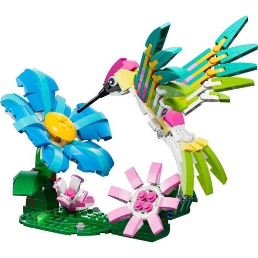 Set de construction LEGO 31384 Creator Colibri 3-en-1 Animaux transformables 312 pièces