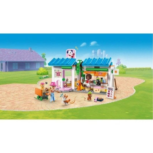 Conjunto de Construção LEGO 42677 Friends Pastelaria Canina 278 Peças 2 Minifiguras 4 Cães