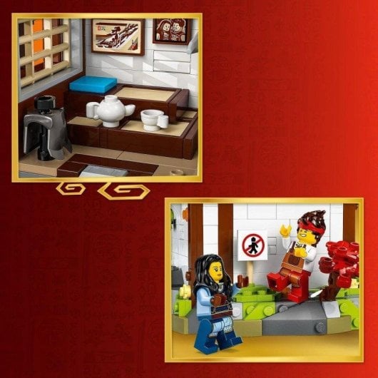 Set de construcción LEGO Ninjago 71858 Herrería Cuatro Armas 1259 piezas 6 minifiguras