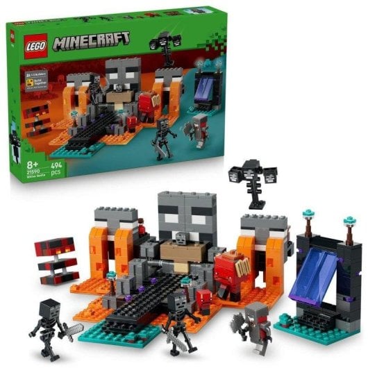 Set de construcción LEGO Minecraft 21590 La Batalla contra el Wither 494 piezas