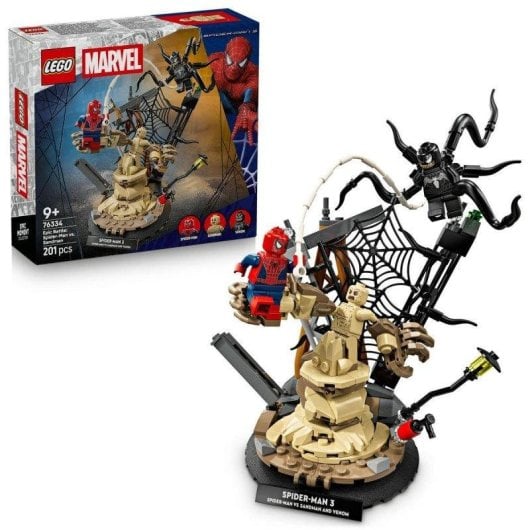 Bausatz LEGO 76334 Marvel Spider-Man vs. Sandman 3 Minifiguren 201 Teile
