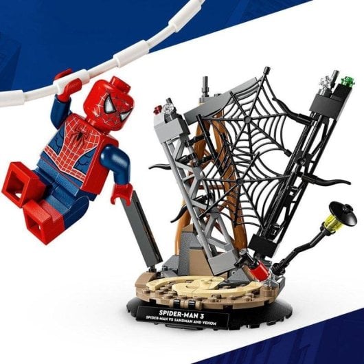 Bausatz LEGO 76334 Marvel Spider-Man vs. Sandman 3 Minifiguren 201 Teile