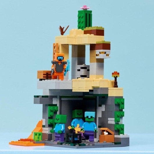 Set de construction LEGO 21587 Minecraft La Mazmorra de Zombis 284 pièces