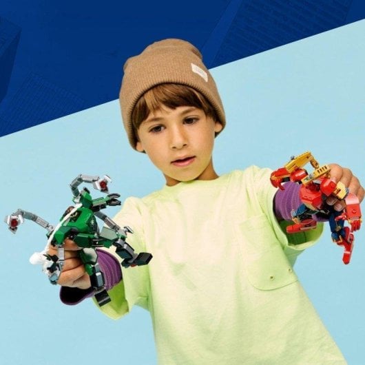 Set de construction LEGO 76338 Marvel Spider-Man vs Doc Ock 315 pièces articulées