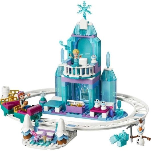 Set de construction LEGO 43281 Disney Frozen Château de Glace Elsa 216 pièces