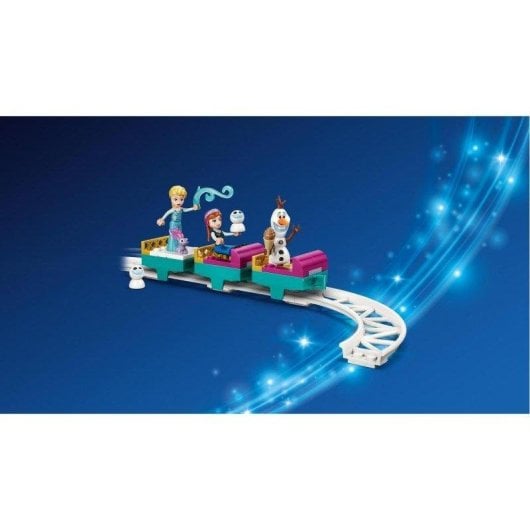Set de construction LEGO 43281 Disney Frozen Château de Glace Elsa 216 pièces