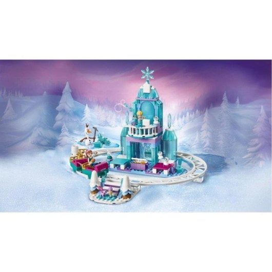Set de construction LEGO 43281 Disney Frozen Château de Glace Elsa 216 pièces