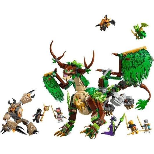 Set de construcción LEGO Ninjago 71859 Dragón de la Vida 8 minifiguras articulado