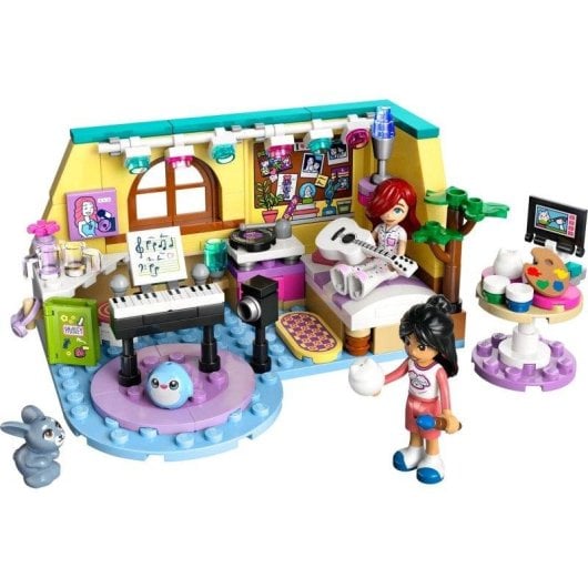 Set de construcción LEGO Friends 42647 Habitación de Paisley con instrumentos y mini muñecas
