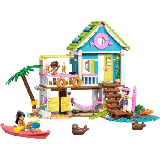 Set de construcción LEGO Friends 42699 Casa en la Playa con Focas y accesorios