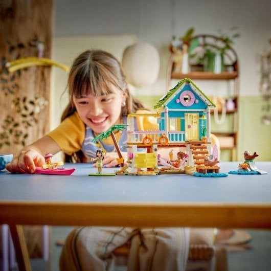 Set de construcción LEGO Friends 42699 Casa en la Playa con Focas y accesorios