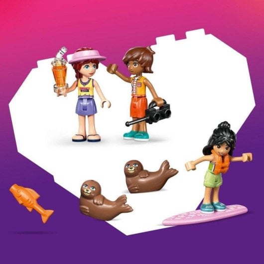 Set de construcción LEGO Friends 42699 Casa en la Playa con Focas y accesorios