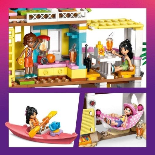 Set de construcción LEGO Friends 42699 Casa en la Playa con Focas y accesorios