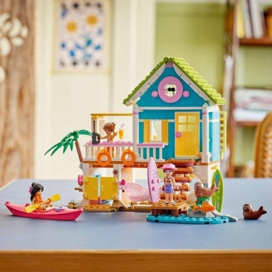 Set de construcción LEGO Friends 42699 Casa en la Playa con Focas y accesorios