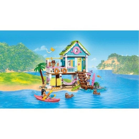 Set de construcción LEGO Friends 42699 Casa en la Playa con Focas y accesorios