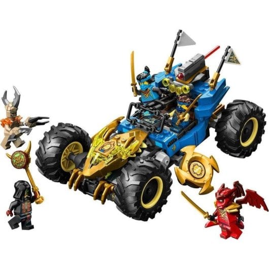 Set di Costruzione LEGO Ninjago 71856 Auto Trasformabile di Jay 2 in 1 con 5 minifigure