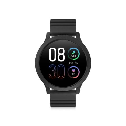 Ksix Core 3 Go Smartwatch, Amoled 1.32", Batería 5 Días, Ip67, Caja Aleación Zinc Negra, Correa Silicona Magnética Negro
