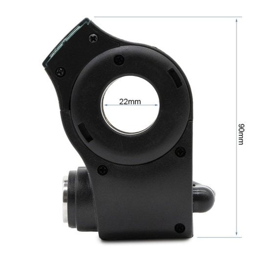 Llave De Contacto Con Voltímetro - Conector Waterproof 74313