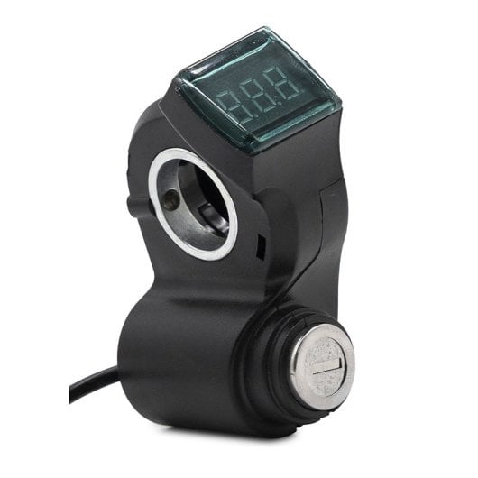 Llave De Contacto Con Voltímetro - Conector Waterproof 74313