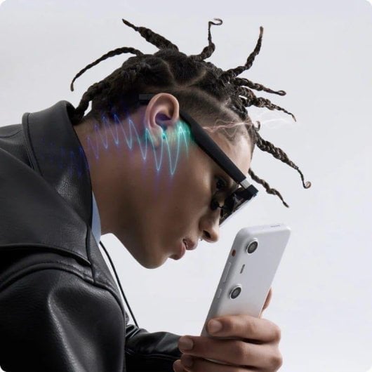 Óculos AR XREAL Air 2 Ultra Micro OLED 52º FullHD 120Hz 3D Preto