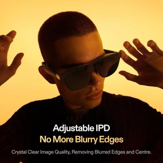 Lunettes AR XREAL One Micro-OLED 147 pouces FHD 120Hz 50° FOV USB-C