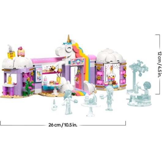 Set de construction LEGO 42684 Friends Cafeteria Licorne Arc-en-ciel 475 pièces