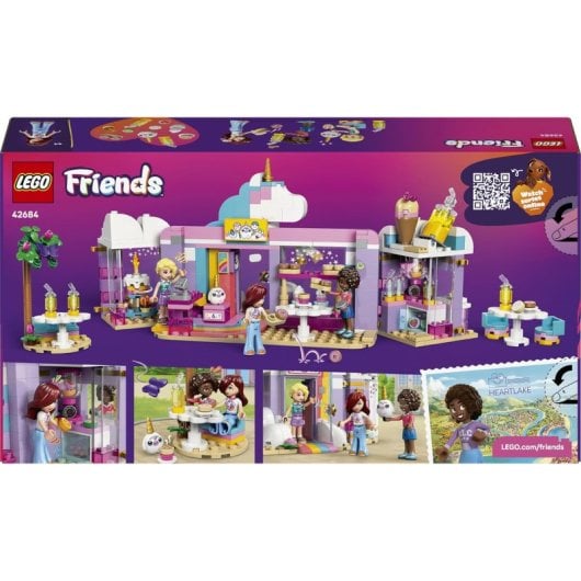 Set de construction LEGO 42684 Friends Cafeteria Licorne Arc-en-ciel 475 pièces