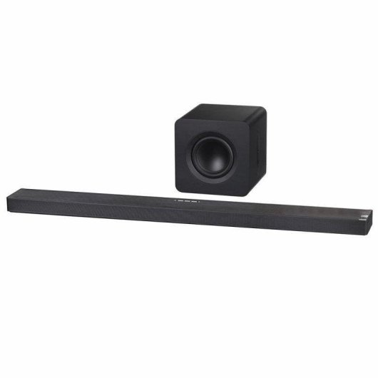 Soundbar Samsung HW-QS700F 3.1.4 Bluetooth Wireless Subwoofer Dolby Atmos Schwarz
