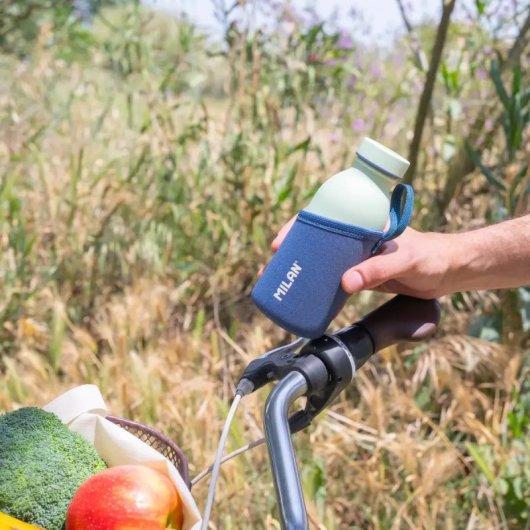 Milan 1918 - Funda Protectora De Neopreno Para Botella Isotérmica De 0.35l Rosa