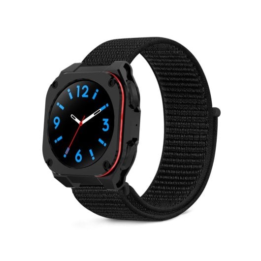 Ksix Zenthium Go Smartwatch, Amoled 1.32", Batería 30 Días, Ip68, Correa Silicona, Negro