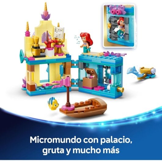 Konstruktionsspielzeug LEGO 43285 Disney Princess Mini Palast Magisch Ariel 179 Teile