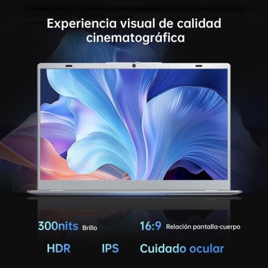 Portátil Vanwin Nf5124 15.6" Intel Pentium Gold 6500Y 16GB 512GB SSD UHD Graphics 615 Windows 11 Pro