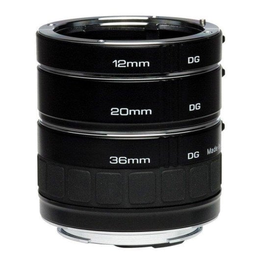 Makro Zwischenringset Kenko DG Nikon F-AF 12-68 mm Autofokus Schwarz