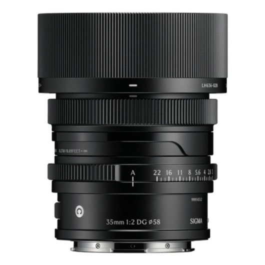 Objectif Sigma 35 mm F2 DG Contemporary à monture L avec pare-soleil inclus