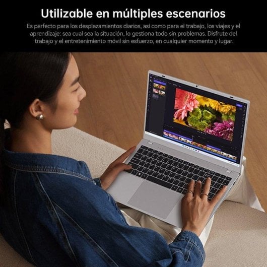 Portátil Vanwin Nfcs2154 15.6" Intel Pentium Gold 6500Y 16GB UHD Graphics 615 512GB SSD Windows 11 Pro FHD IPS
