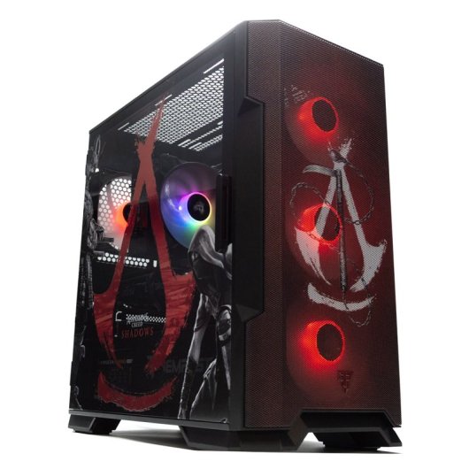 PcCom Ready AMD Ryzen 5 7600X / 32GB / 1TB SSD / RTX 5060 Ti 8GB - Assasin´s Shadow + Windows 11 Home