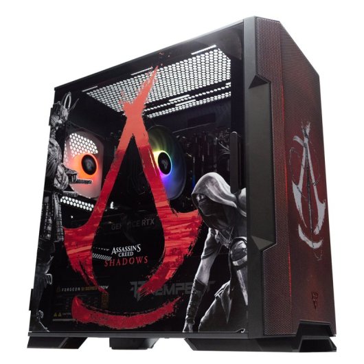 PcCom Ready AMD Ryzen 5 7600X / 32GB / 1TB SSD / RTX 5060 Ti 8GB - Assasin´s Shadow + Windows 11 Home