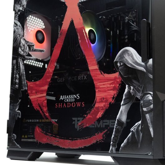 PcCom Ready AMD Ryzen 5 7600X / 32GB / 1TB SSD / RTX 5060 Ti 8GB - Assasin´s Shadow + Windows 11 Home