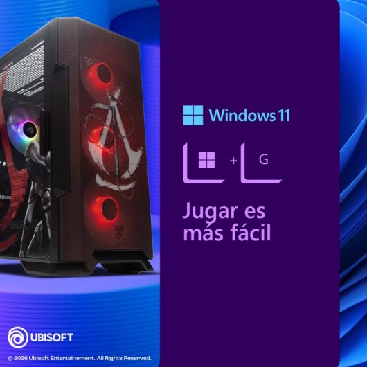 PcCom Ready AMD Ryzen 5 7600X / 32GB / 1TB SSD / RTX 5060 Ti 8GB - Assasin´s Shadow + Windows 11 Home