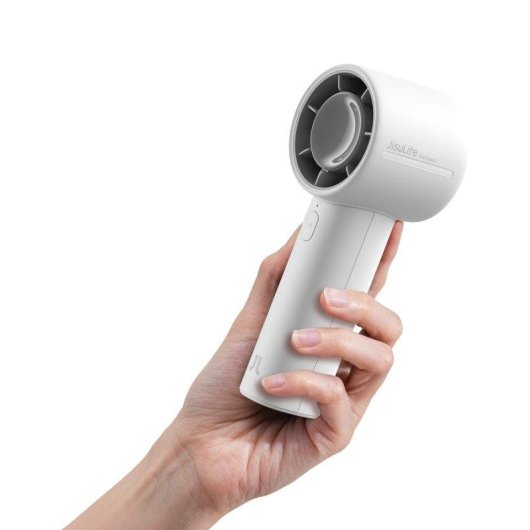 Handventilator JisuLife Life10 4000mAh Grau, tragbar, lange Laufzeit