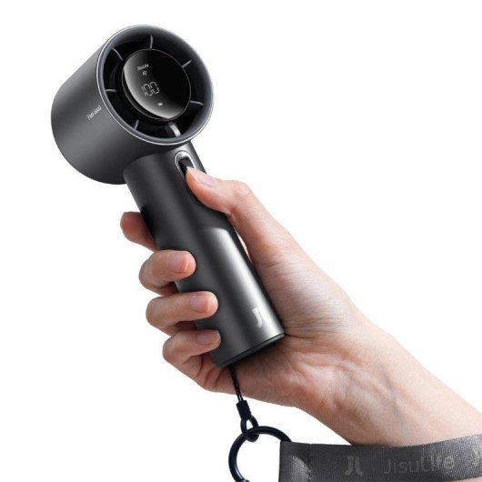 Ventilador portátil JisuLife FA53 Pro 1S 5000 mAh 100 niveles carga rápida