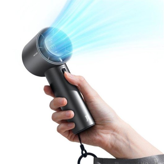 Ventilador portátil JisuLife FA53 Pro 1S 5000 mAh 100 niveles carga rápida