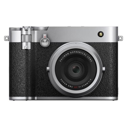 Cámara Compacta Fujifilm GFX100RF 102MP 35mm f4 WiFi Bluetooth 4K 10 Bits F-Log2 Plata