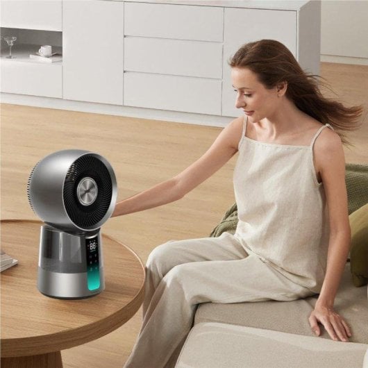 Ventilador de mesa Dreo Gris ultrasónico 7,0 m/s 25 dB inteligente