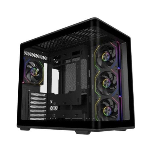 Caja Cooler Master Elite 600 Torre ATX Vidrio Templado USB-C Negra