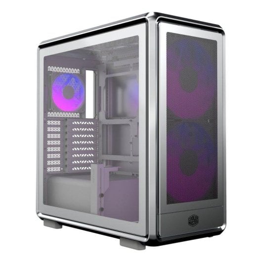 Caja Cooler Master MasterFrame 600 Mesh Plata ATX Vidrio Templado RGB