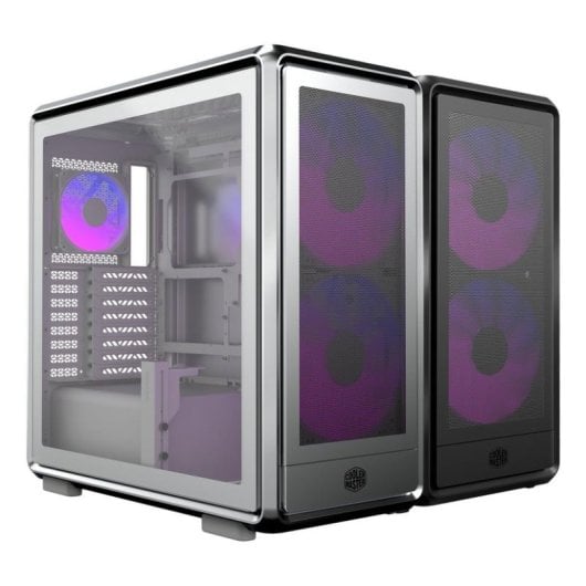 Caja Cooler Master MasterFrame 600 Mesh Plata ATX Vidrio Templado RGB