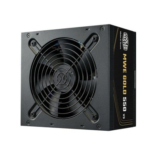 Fonte de Alimentação Cooler Master MWE Gold V3 550W 80 PLUS Gold ATX 3.1 Não Modular